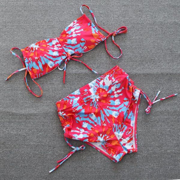 one-piece suits women's swimsuit floral high waist lace up bikini set push padded seperate swimwear summer bathing suit beachwear
one-piece suits women's swimsuit floral high waist lace up bikini set push padded seperate swimwear summer bathing suit beachwear