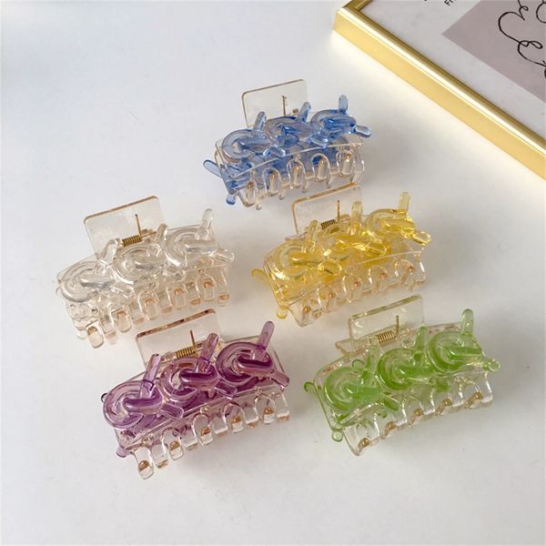 acrylic claw geometric hairpin candy color knotted decorative hair clip resin chain catch clip hair clamp hair accessories, Slivery;golden
acrylic claw geometric hairpin candy color knotted decorative hair clip resin chain catch clip hair clamp hair accessories, Slivery;golden