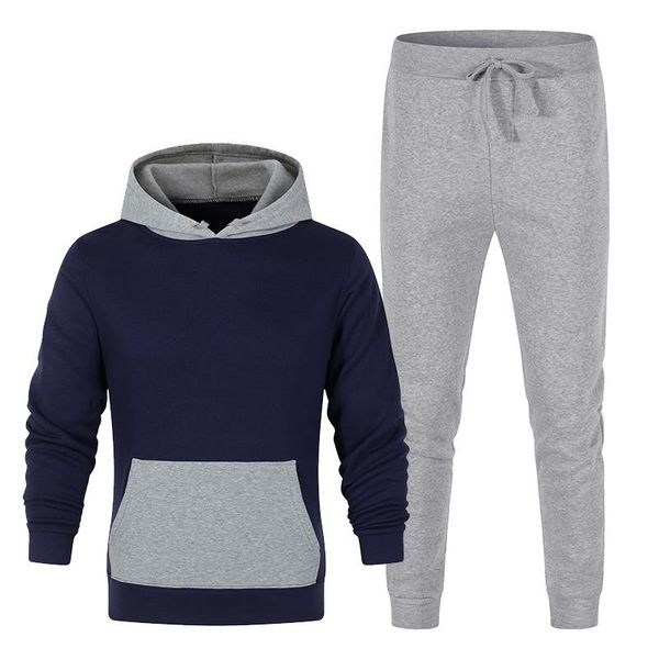 2021tracksuit men fashion men's sportswear color splice hoodie vetement homme jogging tracksuit 2-piece hooded sweatshirt hoodies & swe, Black
2021tracksuit men fashion men's sportswear color splice hoodie vetement homme jogging tracksuit 2-piece hooded sweatshirt hoodies & swe, Black