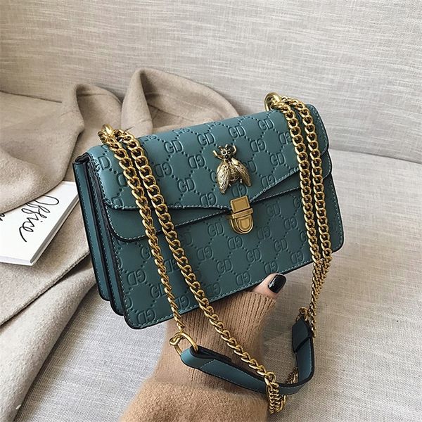 female spring summer new fashion texture one shoulder small square bag chain messenger factory goods tide and large
female spring summer new fashion texture one shoulder small square bag chain messenger factory goods tide and large