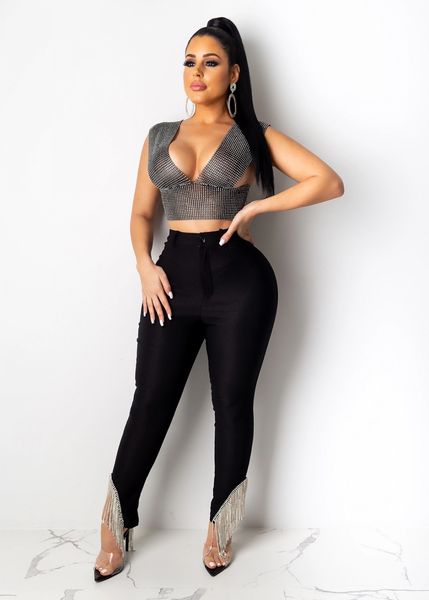smart lady black taasels est high waist ny pencil trousers nightclub party women long pants ankle length, Black;white
smart lady black taasels est high waist ny pencil trousers nightclub party women long pants ankle length, Black;white