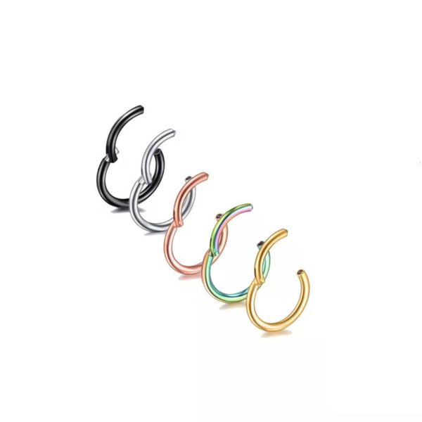 316l titanium steel puncture nose ring interface closed seamless nose ring ear multifunctional
316l titanium steel puncture nose ring interface closed seamless nose ring ear multifunctional