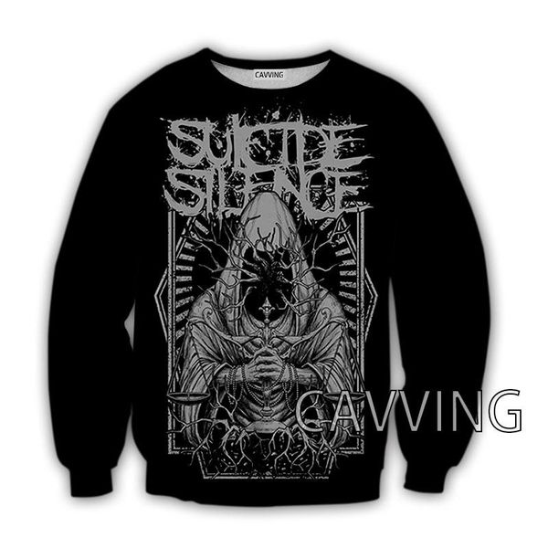 men's hoodies & sweatshirts fashion women/men's 3d print suicide silence crewneck harajuku styles long sleeve c01, Black
men's hoodies & sweatshirts fashion women/men's 3d print suicide silence crewneck harajuku styles long sleeve c01, Black