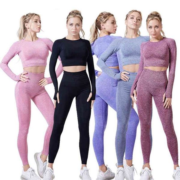 1/2/3 pcs seamless yoga suit workout clothes gym for women breathable leggings sportwear woman set sport fitness 210813, Gray
1/2/3 pcs seamless yoga suit workout clothes gym for women breathable leggings sportwear woman set sport fitness 210813, Gray