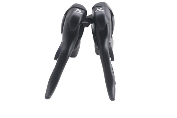 bike derailleurs for microshift dual control levers 2x8 speed double shifters road bicycle derailleur claris st-2400 shifter 
bike derailleurs for microshift dual control levers 2x8 speed double shifters road bicycle derailleur claris st-2400 shifter