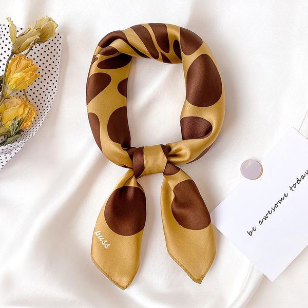 women natural silk square scarf dot pattern headscarf office lady necktie female hairband beautiful gift 53x53cm scarves, Blue;gray
women natural silk square scarf dot pattern headscarf office lady necktie female hairband beautiful gift 53x53cm scarves, Blue;gray