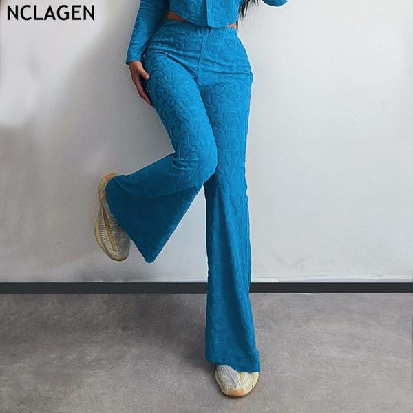 women's pants & capris nclagen women elegant jacquard casual high waist aesthetic vintage streetwear fashion flare fitness harajuku, Black;white
women's pants & capris nclagen women elegant jacquard casual high waist aesthetic vintage streetwear fashion flare fitness harajuku, Black;white