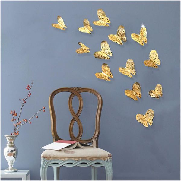 wall stickers 12pcs/lot 3d pvc butterflies hollow diy home decor poster kids rooms decoration party wedding
wall stickers 12pcs/lot 3d pvc butterflies hollow diy home decor poster kids rooms decoration party wedding
