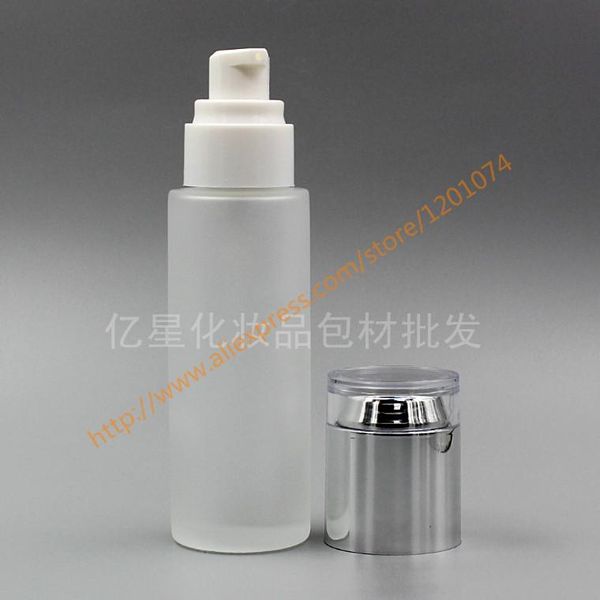 storage bottles & jars 60ml/80ml clear frosted bottle with shiny silver acrylic lotion pump,for lotion/essential oil/liquid cream,cosmetic g
storage bottles & jars 60ml/80ml clear frosted bottle with shiny silver acrylic lotion pump,for lotion/essential oil/liquid cream,cosmetic g