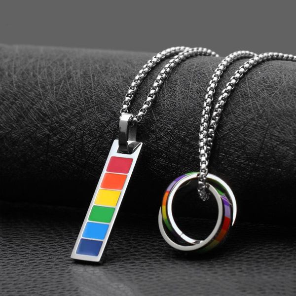 pendant necklaces hip hop necklace men and women simple rainbow fashion couple titanium steel hanging sweater chain, Silver
pendant necklaces hip hop necklace men and women simple rainbow fashion couple titanium steel hanging sweater chain, Silver