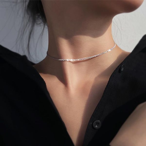 chokers soft choker necklace women wedding accessories silver color chain punk gothic jewelry collier femme, Golden;silver
chokers soft choker necklace women wedding accessories silver color chain punk gothic jewelry collier femme, Golden;silver