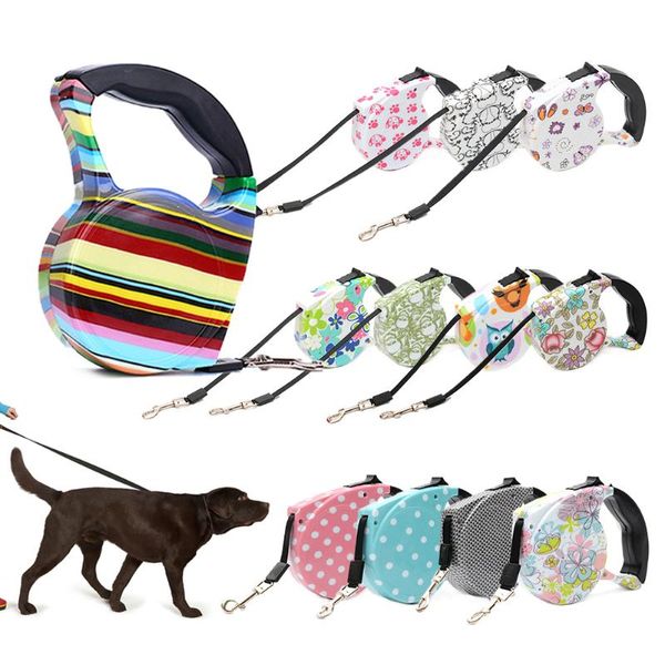 dog collars & leashes 5m retractable leash fashion printed walking traction rope automatic extending pet leads for small dogs cats 12 colors
dog collars & leashes 5m retractable leash fashion printed walking traction rope automatic extending pet leads for small dogs cats 12 colors