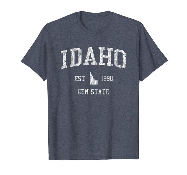 Idaho T-Shirt Vintage Sports Design Idahoan Tee, Mainly pictures 
Idaho T-Shirt Vintage Sports Design Idahoan Tee, Mainly pictures