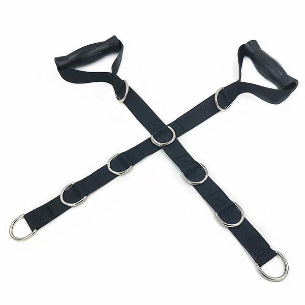 accessories gym handle with d-rings for cable machine lifting pulling workout anti-slip triceps bar fitness bodybuilding
accessories gym handle with d-rings for cable machine lifting pulling workout anti-slip triceps bar fitness bodybuilding