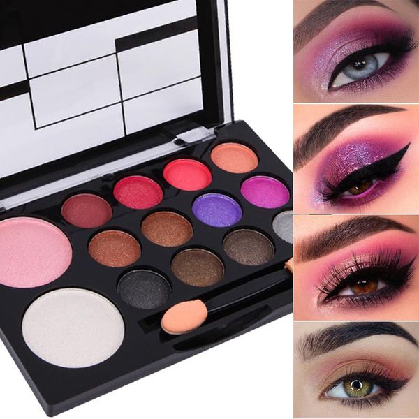 eye shadow 14 colors matte eyeshadow palette with blush powder waterproof glitter shimmer blusher pigment makeup cosmetics
eye shadow 14 colors matte eyeshadow palette with blush powder waterproof glitter shimmer blusher pigment makeup cosmetics
