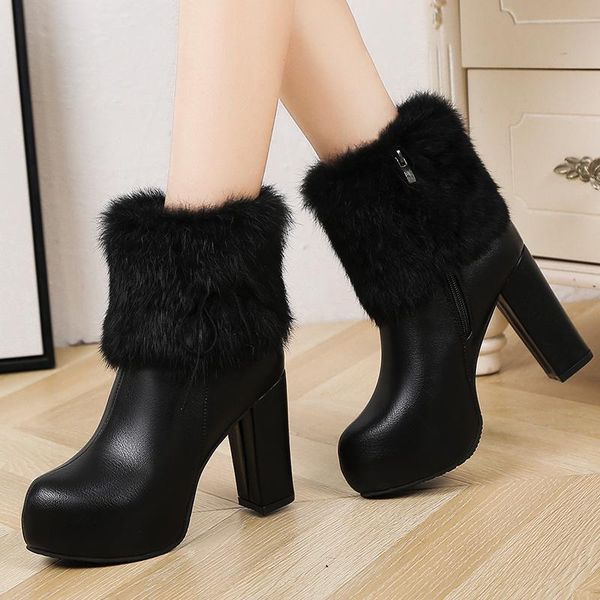 boots winter fashion style square heel women femininas ankle botas woman masculina zapatos botines mujer chaussure shoes, Black
boots winter fashion style square heel women femininas ankle botas woman masculina zapatos botines mujer chaussure shoes, Black
