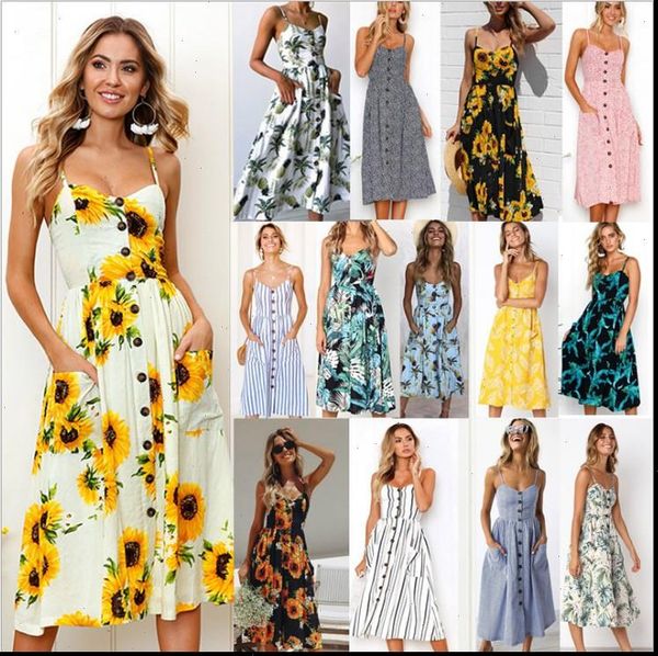 womens dresses summer v neck backless flower beach dress white boho stripe button sunflower daisy pineapple party midi, Black;gray
womens dresses summer v neck backless flower beach dress white boho stripe button sunflower daisy pineapple party midi, Black;gray