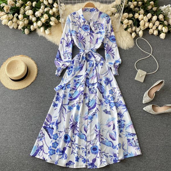 bohemian vacation beach printed long dress for women autumn elegant turn-down collar single breasted blue vestidos 2021 fashion, Black;gray
bohemian vacation beach printed long dress for women autumn elegant turn-down collar single breasted blue vestidos 2021 fashion, Black;gray
