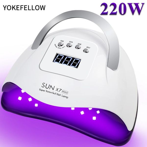 nail dryers sun x7 max uv led lamp for manicure with menory function 4 timer 220w dryer curing gel polish
nail dryers sun x7 max uv led lamp for manicure with menory function 4 timer 220w dryer curing gel polish