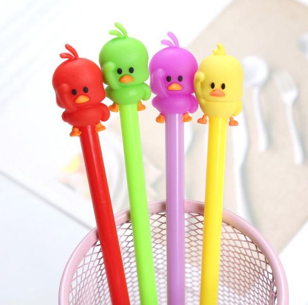 gel pens 36pcs online celebrity cute little yellow duck pen, fresh black ink student office study pen wholesale
gel pens 36pcs online celebrity cute little yellow duck pen, fresh black ink student office study pen wholesale