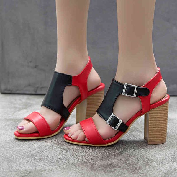 sandals small size 33 women ladies double buckle chunky heels thick square high heeled woman largest 50 shoes party bp2j, Black
sandals small size 33 women ladies double buckle chunky heels thick square high heeled woman largest 50 shoes party bp2j, Black