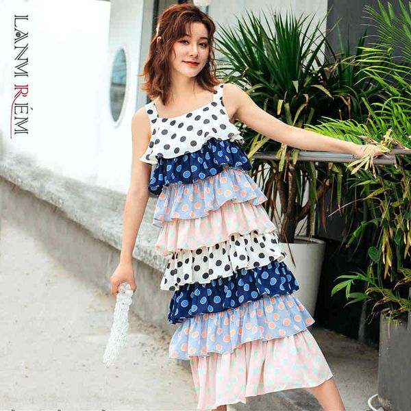 retro stitching color cake suspender dress for women summer sleeveless multilayer dresses female fashion 2d1506 210507, Black;gray
retro stitching color cake suspender dress for women summer sleeveless multilayer dresses female fashion 2d1506 210507, Black;gray