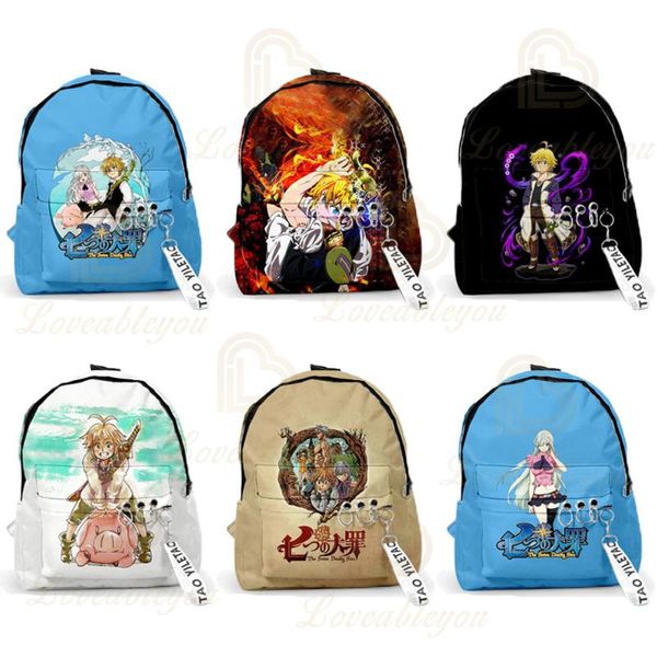 nanatsu no taizai the seven deadly sins backpack cartoon cosplay shoulder bag school student trip
nanatsu no taizai the seven deadly sins backpack cartoon cosplay shoulder bag school student trip