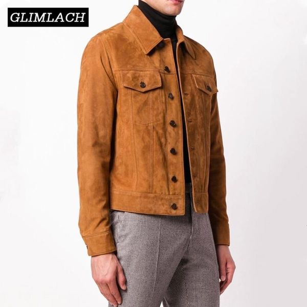 men's leather & faux 2021 casual vintage real cow suede jacket men cowhide bomber motorcycle slim short coat classic clothes, Black
men's leather & faux 2021 casual vintage real cow suede jacket men cowhide bomber motorcycle slim short coat classic clothes, Black