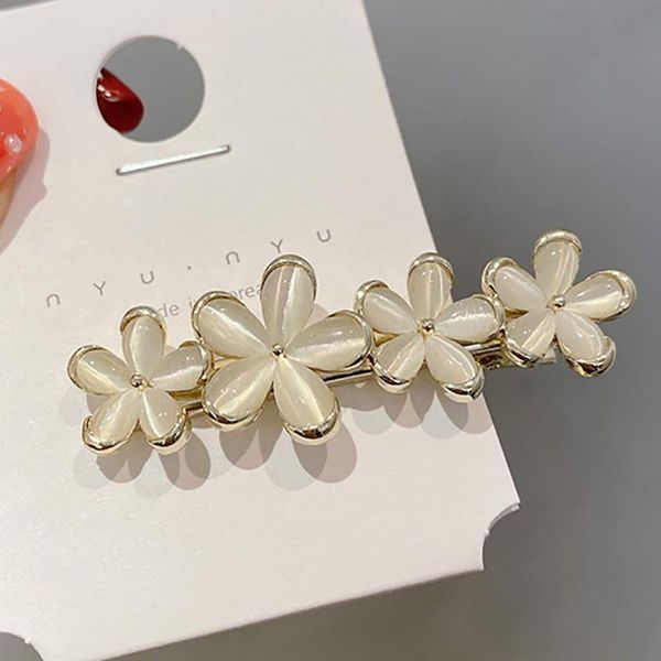 korean fashion hair clip 2021 simple opal flower side design sense accessories woman sy0004 clips & barrettes, Golden;silver
korean fashion hair clip 2021 simple opal flower side design sense accessories woman sy0004 clips & barrettes, Golden;silver