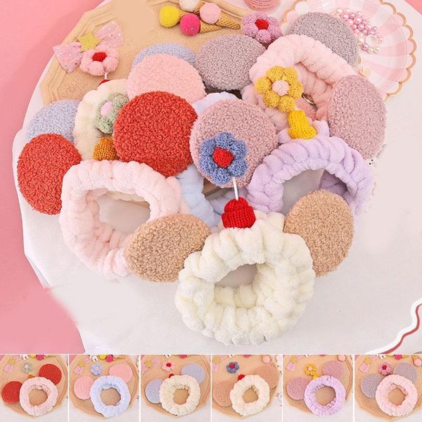 cute bear ear flower plush headband makeup hairband simple non-slip wash face hair accessories elastic soft band1
cute bear ear flower plush headband makeup hairband simple non-slip wash face hair accessories elastic soft band1