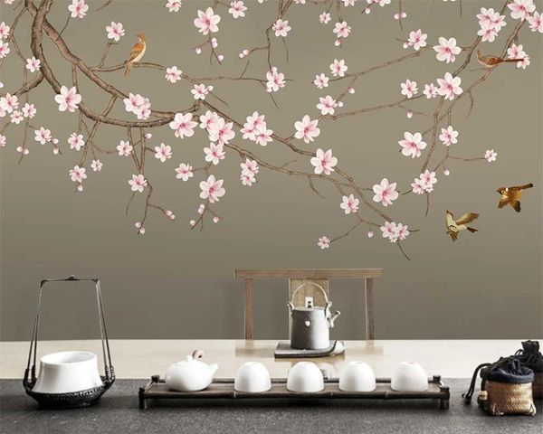 customized 3d wallpaper magnolia hand-painted meticulous flower and bird chinese 8d mural background wall wallpapers
customized 3d wallpaper magnolia hand-painted meticulous flower and bird chinese 8d mural background wall wallpapers