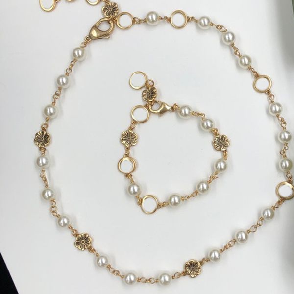 luxury designer necklace for woaman alloy necklaces quality 18k gold pearl design bracelet fashion jewelry supply, Silver
luxury designer necklace for woaman alloy necklaces quality 18k gold pearl design bracelet fashion jewelry supply, Silver