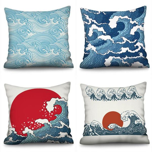 geometric cushion cover wave pattern polyester throw pillow case striped dotted grid triangular art cushion/decorative
geometric cushion cover wave pattern polyester throw pillow case striped dotted grid triangular art cushion/decorative