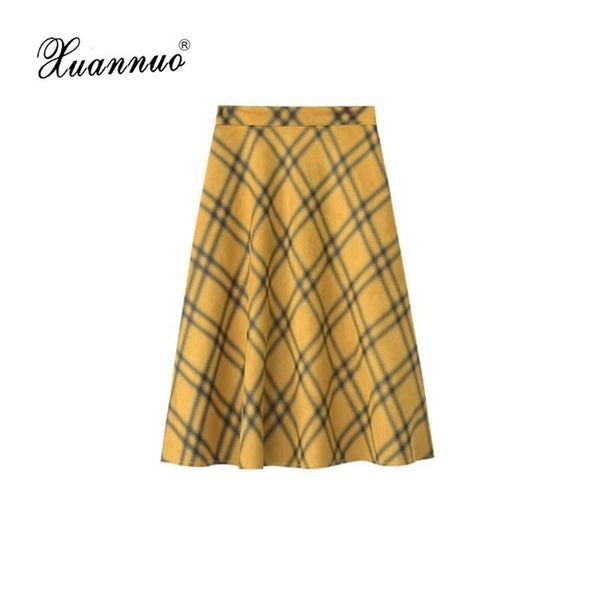 skirts xuannuo women 2021 plaid long skirt autumn winter ladies casual a-line suede yellow high waist femininas s6049, Black
skirts xuannuo women 2021 plaid long skirt autumn winter ladies casual a-line suede yellow high waist femininas s6049, Black