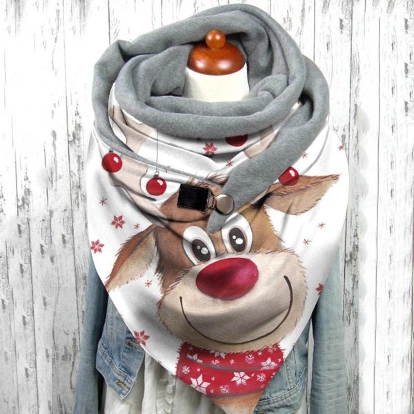 scarves christmas print women button scarf cute reindeer faceless gnomies retro ladies party shawl neck wraps foulard bufand xmas, Blue;gray
scarves christmas print women button scarf cute reindeer faceless gnomies retro ladies party shawl neck wraps foulard bufand xmas, Blue;gray
