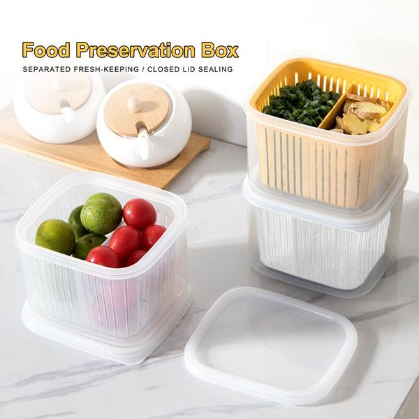 storage box kitchen refrigerator separated fresh-keeping plastic waterproof leak-proof sealed bottles & jars
storage box kitchen refrigerator separated fresh-keeping plastic waterproof leak-proof sealed bottles & jars