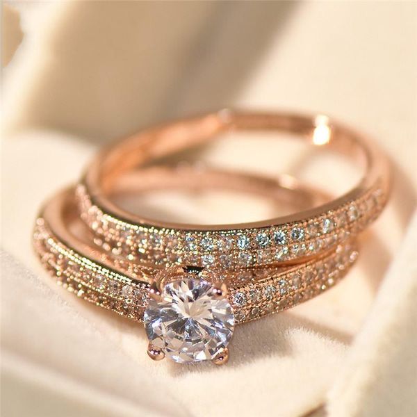 cluster rings luxury solitaire wedding for women love forever 925 sterling silver 18k rose gold stacking ring set 2-in-1 fine jewelry, Golden;silver
cluster rings luxury solitaire wedding for women love forever 925 sterling silver 18k rose gold stacking ring set 2-in-1 fine jewelry, Golden;silver