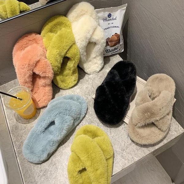 slippers summer fur shoes women fluffy raccoon real flip flop flat furry slides outdoor sandals woman amazing, Black
slippers summer fur shoes women fluffy raccoon real flip flop flat furry slides outdoor sandals woman amazing, Black