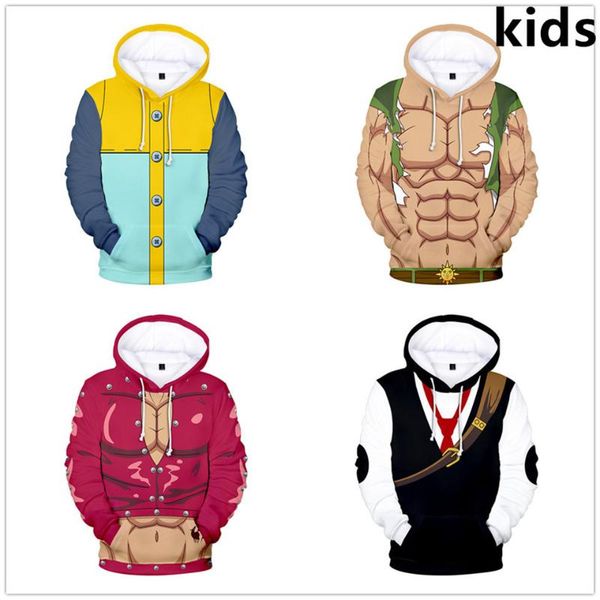 men's hoodies & sweatshirts 2 to 14 years kids 3d anime the seven deadly sins boys girls tracksuit sweatshirt long sleeve jacket coat t, Black
men's hoodies & sweatshirts 2 to 14 years kids 3d anime the seven deadly sins boys girls tracksuit sweatshirt long sleeve jacket coat t, Black