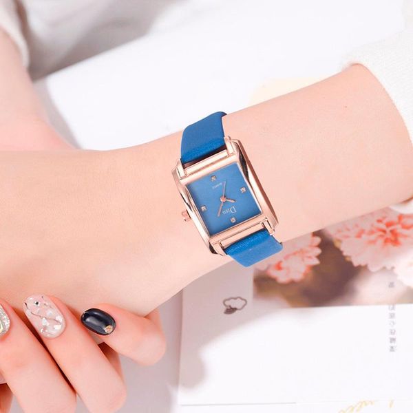 wristwatches women student quartz watch fashion square dial with adjustable pu strap lxh, Slivery;brown
wristwatches women student quartz watch fashion square dial with adjustable pu strap lxh, Slivery;brown