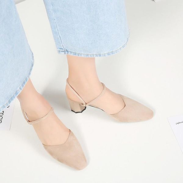 sandals big size high heels women shoes woman summer ladies coarse heel fashion wearing baotou semi-slippers, Black
sandals big size high heels women shoes woman summer ladies coarse heel fashion wearing baotou semi-slippers, Black