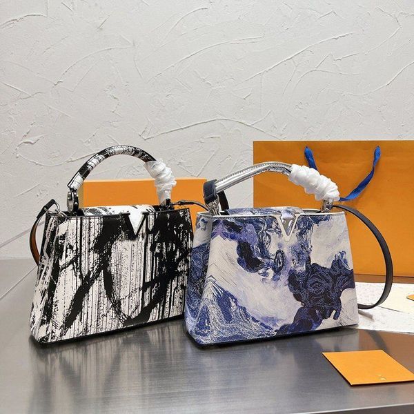 2021 women handbag designer printed painting artwork shoulder bags capucines bb luxurys designers black handbags crossbody wallet clutch wom
2021 women handbag designer printed painting artwork shoulder bags capucines bb luxurys designers black handbags crossbody wallet clutch wom