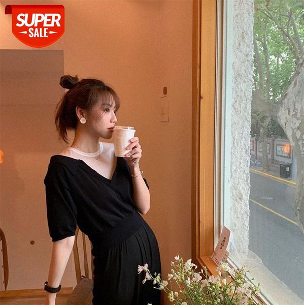 black and white little hepburn ~ fake two-piece stitching design blouse thin sweater women trendy #w34m
black and white little hepburn ~ fake two-piece stitching design blouse thin sweater women trendy #w34m