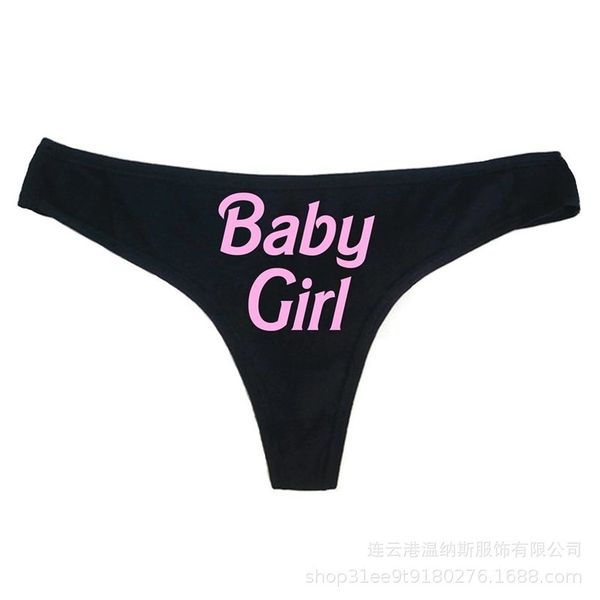 underpants the high-quality goods summer women's letter printing briefs, Black;white
underpants the high-quality goods summer women's letter printing briefs, Black;white