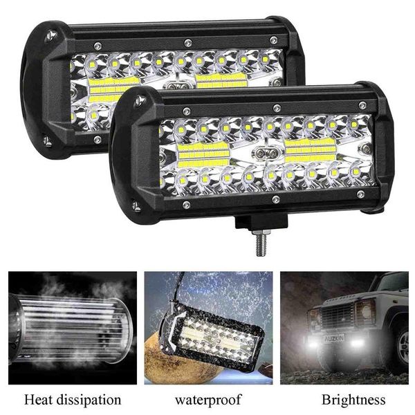 car headlights 2pcs 7" led work light bar waterproof ip67 for driving offroad tractor truck 4x4 suv atv spot flood lights
car headlights 2pcs 7" led work light bar waterproof ip67 for driving offroad tractor truck 4x4 suv atv spot flood lights