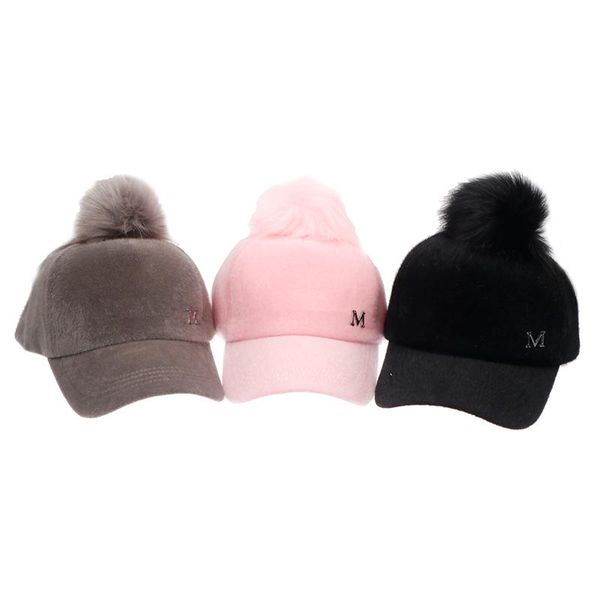 baseball caps winter cap for women faux fur pompom ball adjustable casual snapback hat outdoor hats, Black;white
baseball caps winter cap for women faux fur pompom ball adjustable casual snapback hat outdoor hats, Black;white