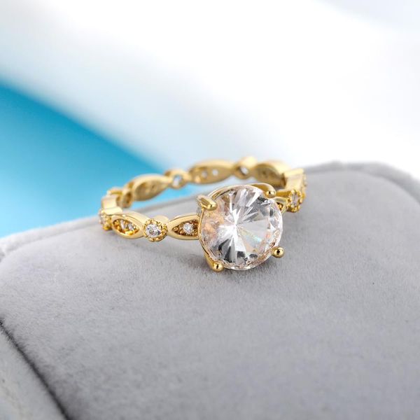 wedding rings crystal luxury for women stainless steel gold round ring geometric cz couple 2021 trend aesthetic jewelery gift, Slivery;golden
wedding rings crystal luxury for women stainless steel gold round ring geometric cz couple 2021 trend aesthetic jewelery gift, Slivery;golden