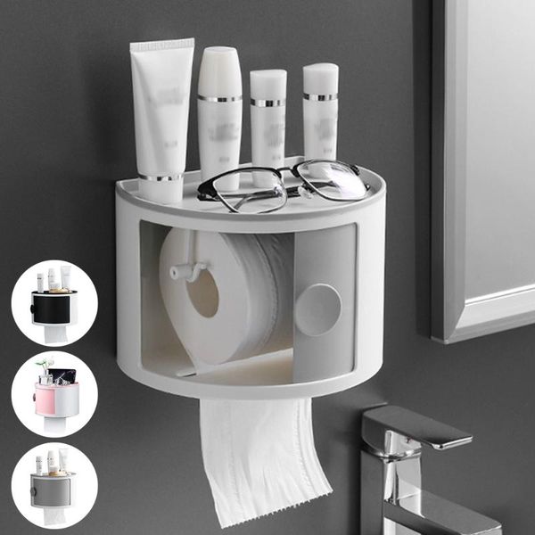 tissue boxes & napkins bathroom box hole-toilet paper roll holder waterproof makeup storage kitchen adhesive wall mounted rack self
tissue boxes & napkins bathroom box hole-toilet paper roll holder waterproof makeup storage kitchen adhesive wall mounted rack self