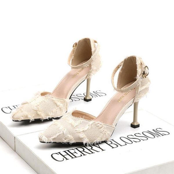 dress shoes 2021 high heels women pumps silk pointed toe buckle strap point banquet heel shoe, Black
dress shoes 2021 high heels women pumps silk pointed toe buckle strap point banquet heel shoe, Black