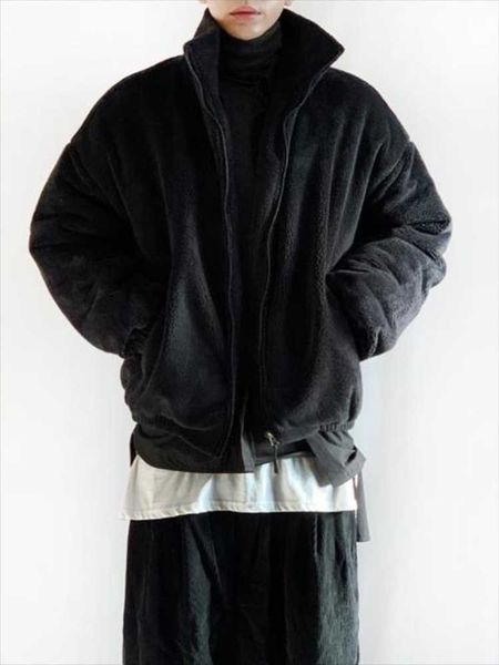 men's hoodies & sweatshirts lamb coat winter classic dark fashion trend casual simple loose short cardigan large, Black
men's hoodies & sweatshirts lamb coat winter classic dark fashion trend casual simple loose short cardigan large, Black